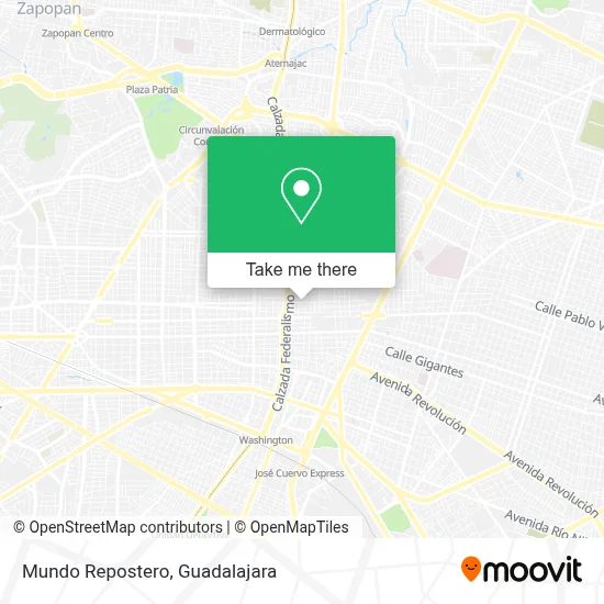Mundo Repostero map
