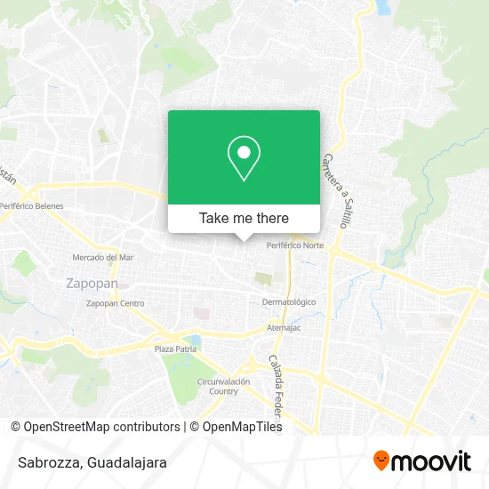 Sabrozza map