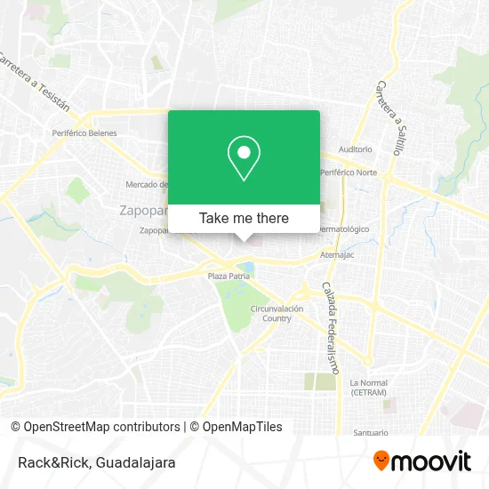 Rack&Rick map
