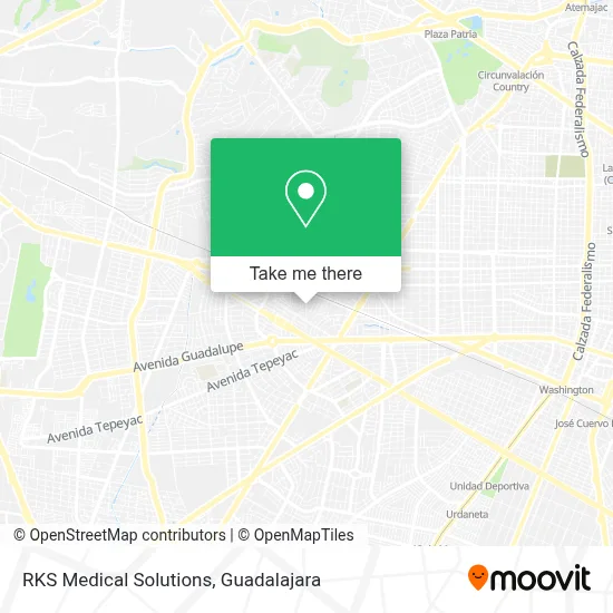 RKS Medical Solutions map