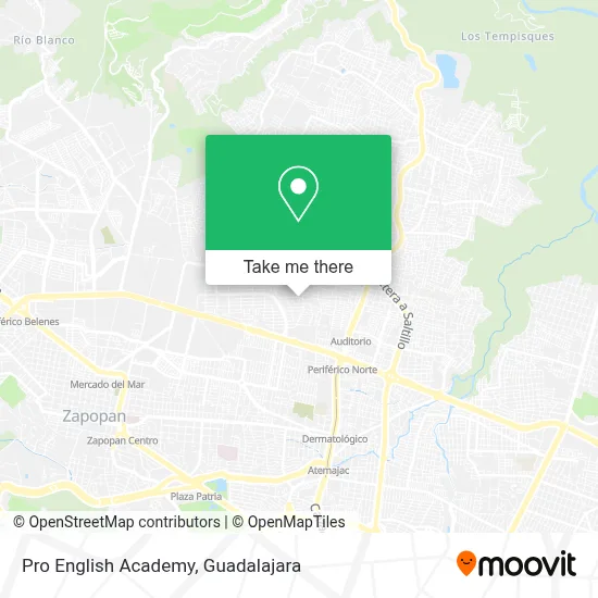Pro English Academy map