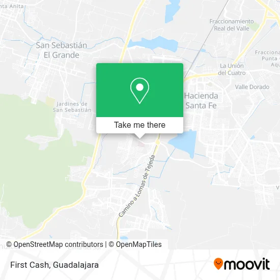 First Cash map