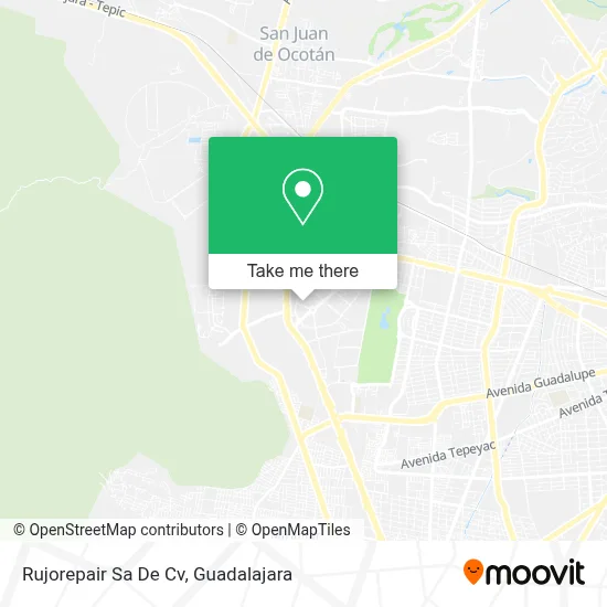 Rujorepair Sa De Cv map