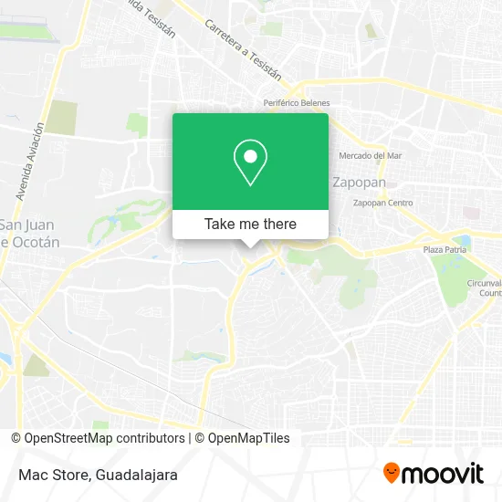 Mac Store map