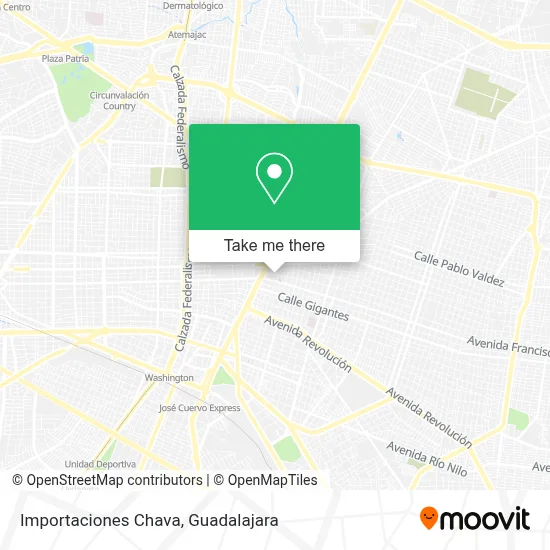 Importaciones Chava map