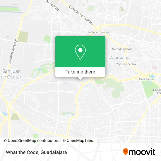 What the Code map