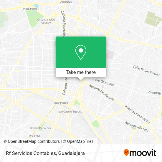 Rf Servicios Contables map