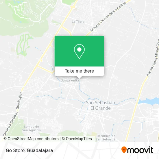 Go Store map