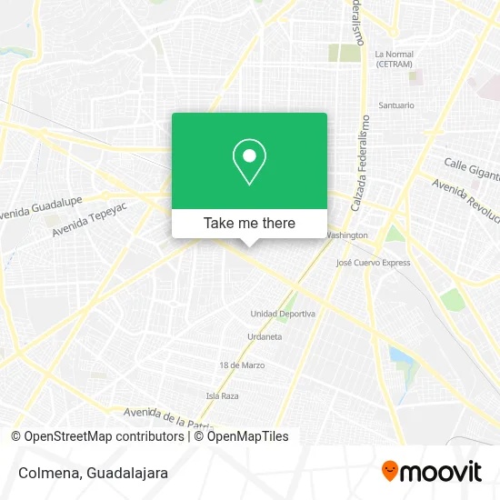 Colmena map