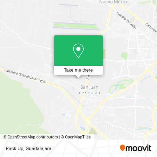 Rack Up map