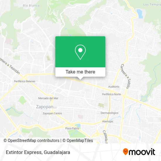 Extintor Express map