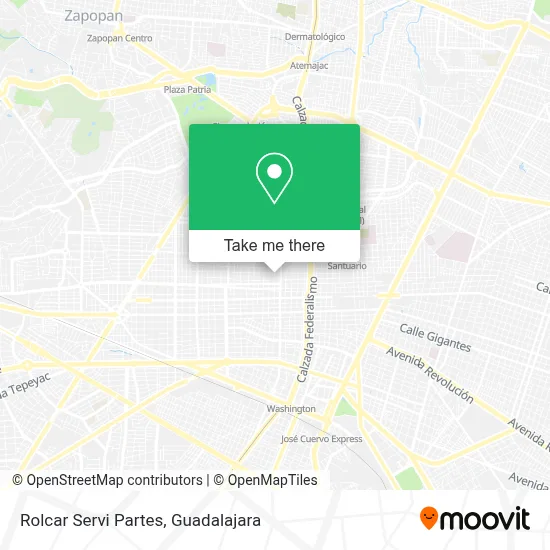 Rolcar Servi Partes map