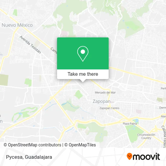 Pycesa map