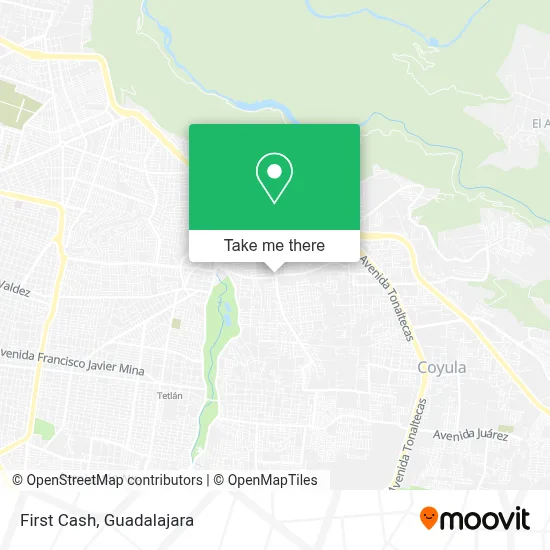 First Cash map