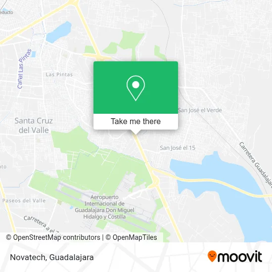 Novatech map