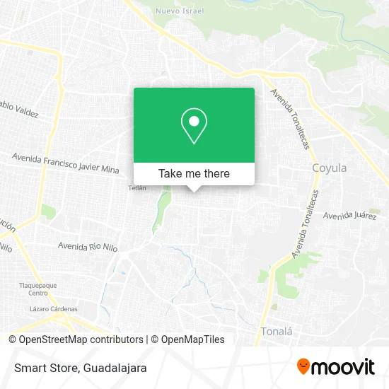 Smart Store map