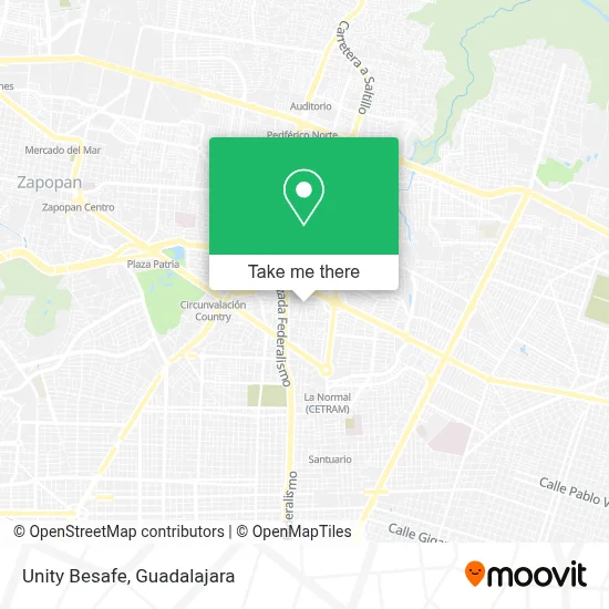 Unity Besafe map