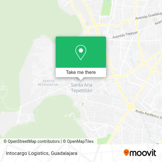 Intocargo Logistics map