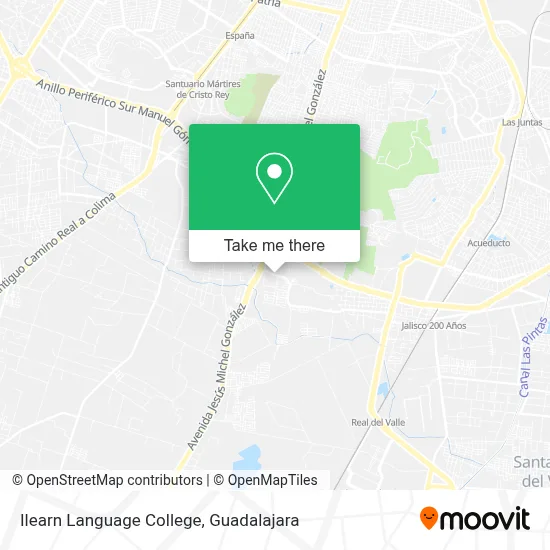 Ilearn Language College map