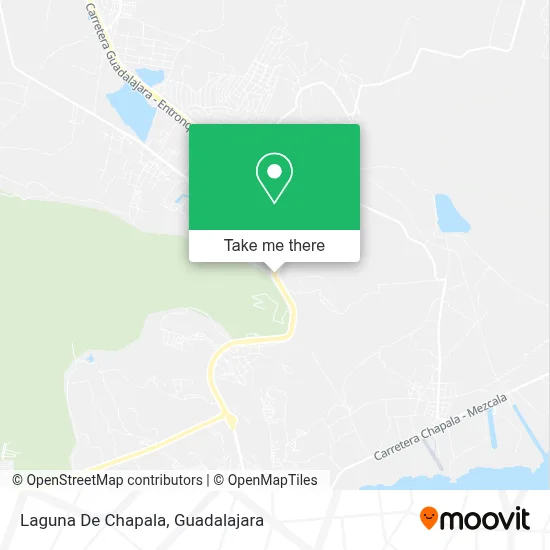 Laguna De Chapala map