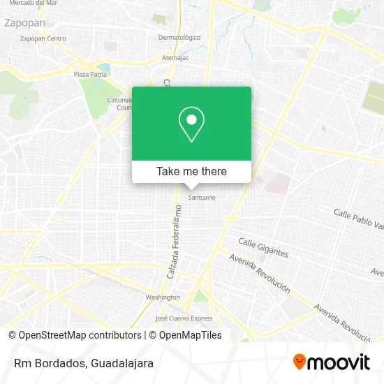 Rm Bordados map