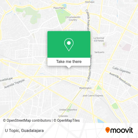 U Topic map