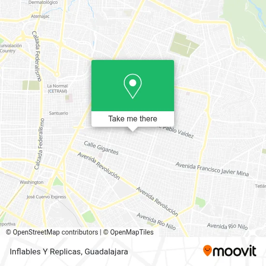 Inflables Y Replicas map
