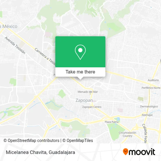 Micelanea Chavita map