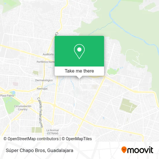 Súper Chapo Bros map