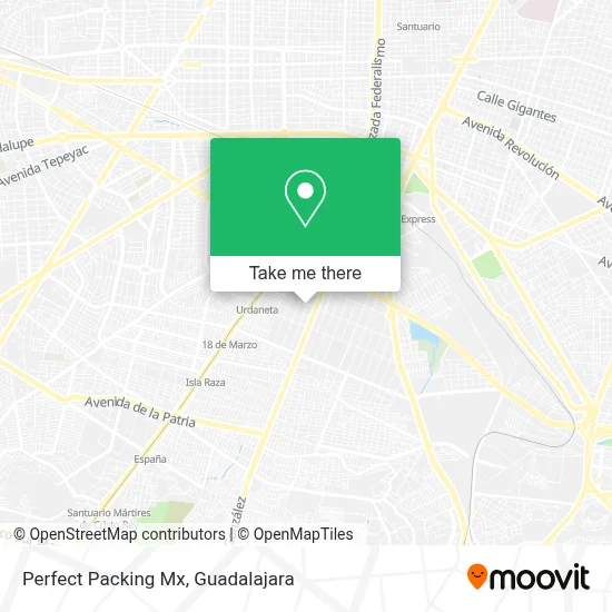 Perfect Packing Mx map
