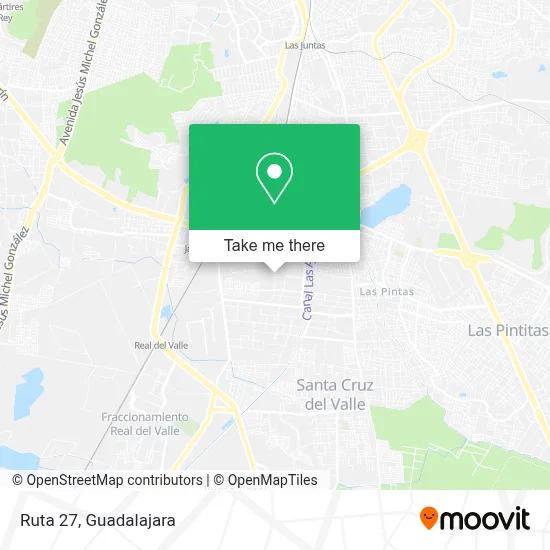 Ruta 27 map