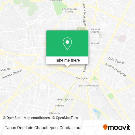 Tacos Don Luis Chapultepec map