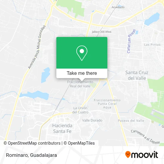 Rominaro map
