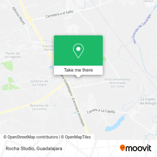 Rocha Studio map