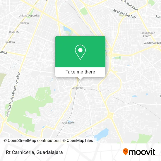Rt Carniceria map