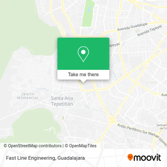 Fast Line Engineering map