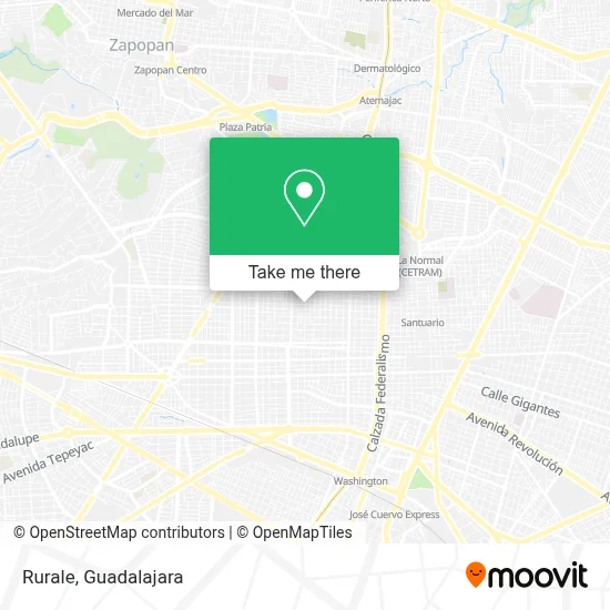 Rurale map