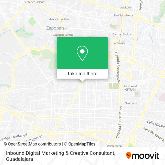 Inbound Digital Marketing & Creative Consultant map