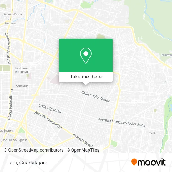 Uapi map