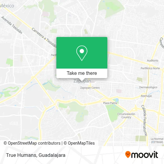 True Humans map