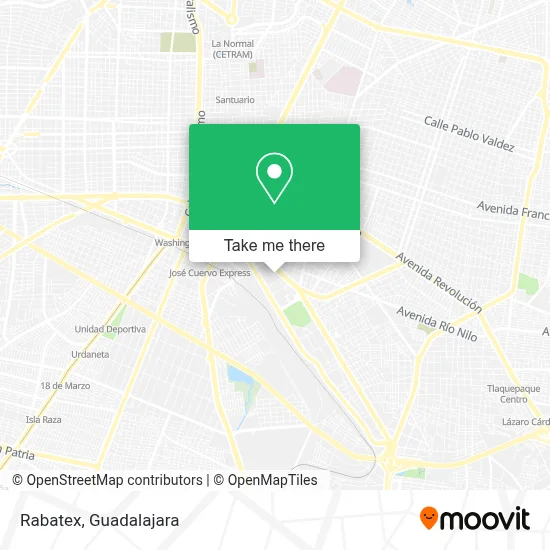 Rabatex map