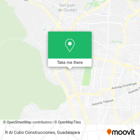 R Al Cubo Construcciones map
