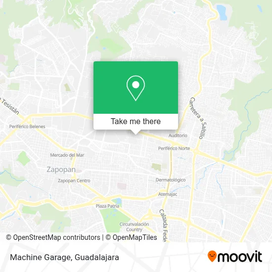 Machine Garage map