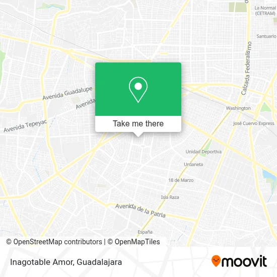 Inagotable Amor map