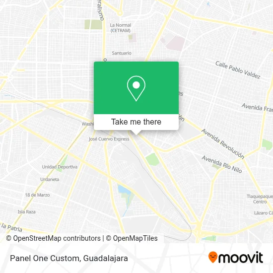 Panel One Custom map