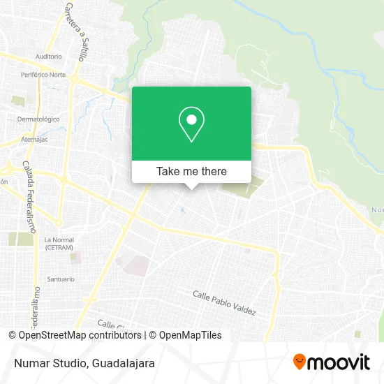 Numar Studio map