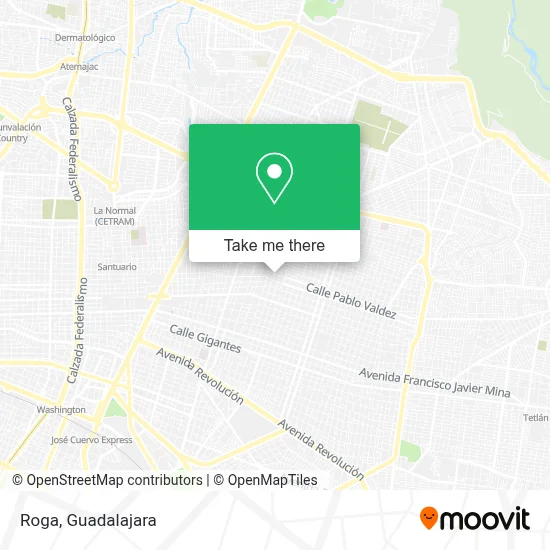 Roga map