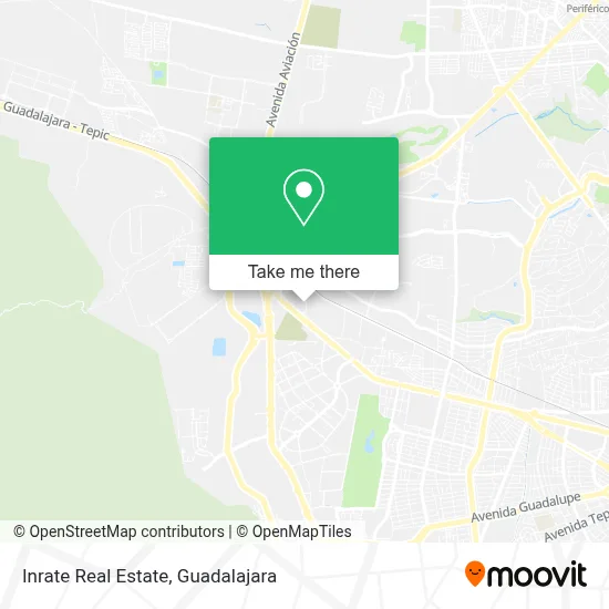 Inrate Real Estate map