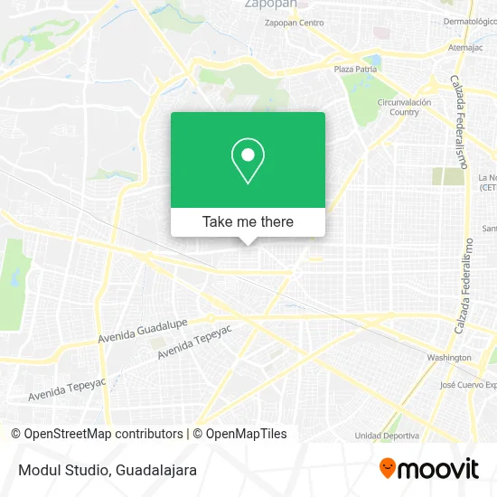 Modul Studio map