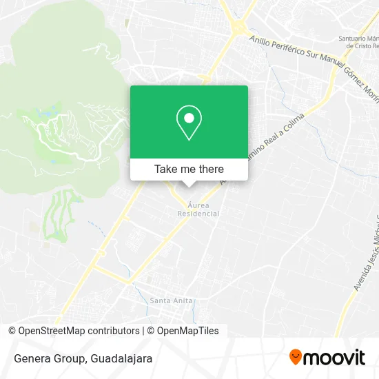 Genera Group map
